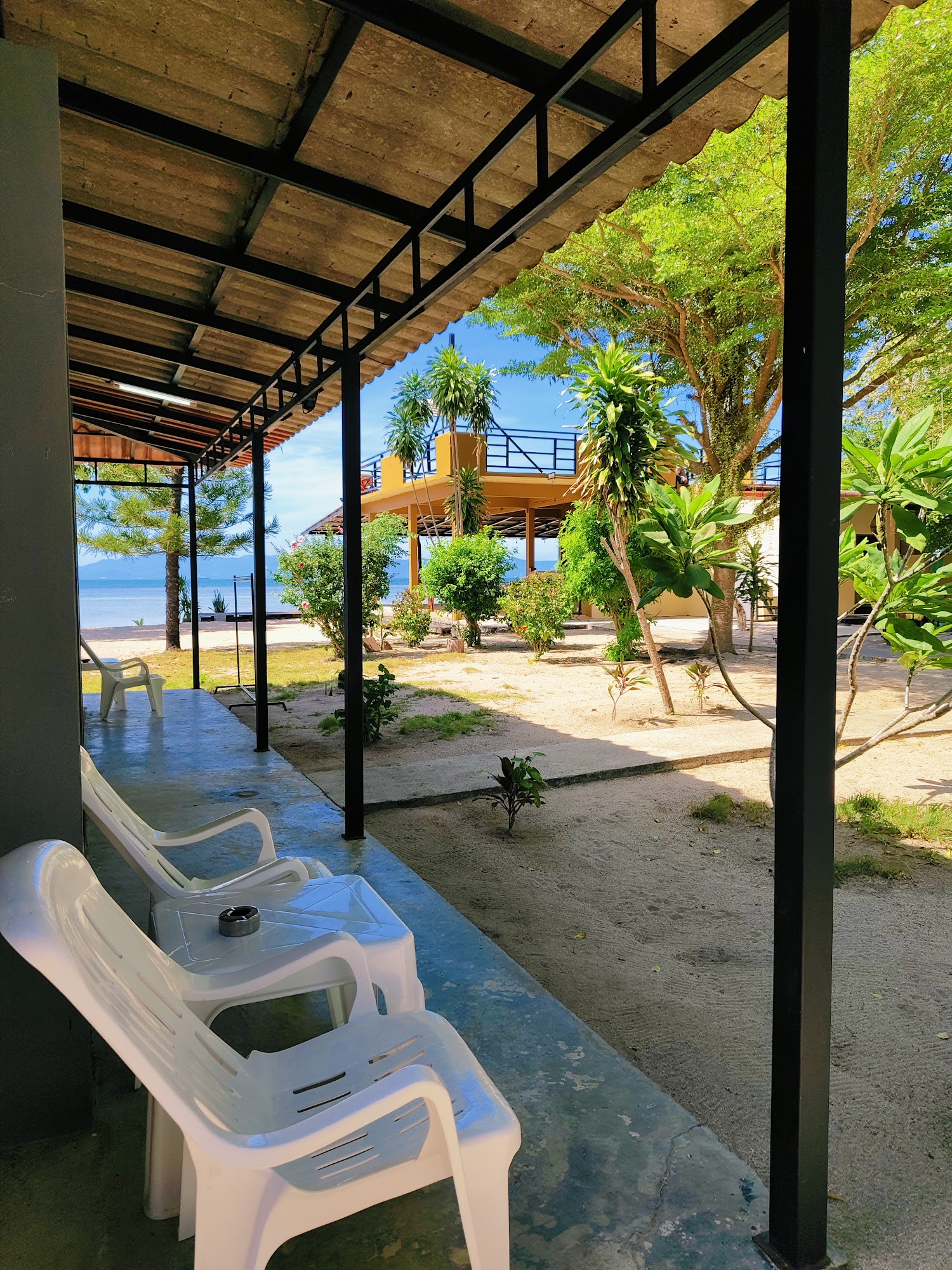 Terrace with sea view